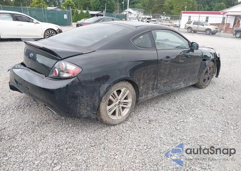 2007 Hyundai Tiburon Gs z USA, uszkodzony, nr VIN KMHHM66D87U256003